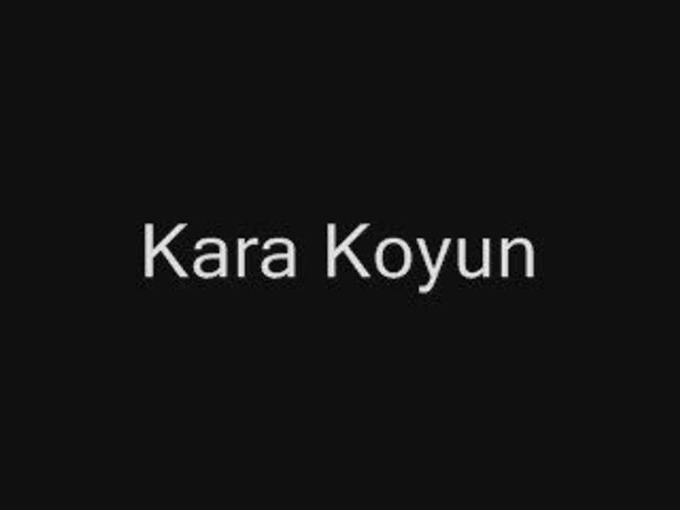 kütahya türküsü - kara koyun