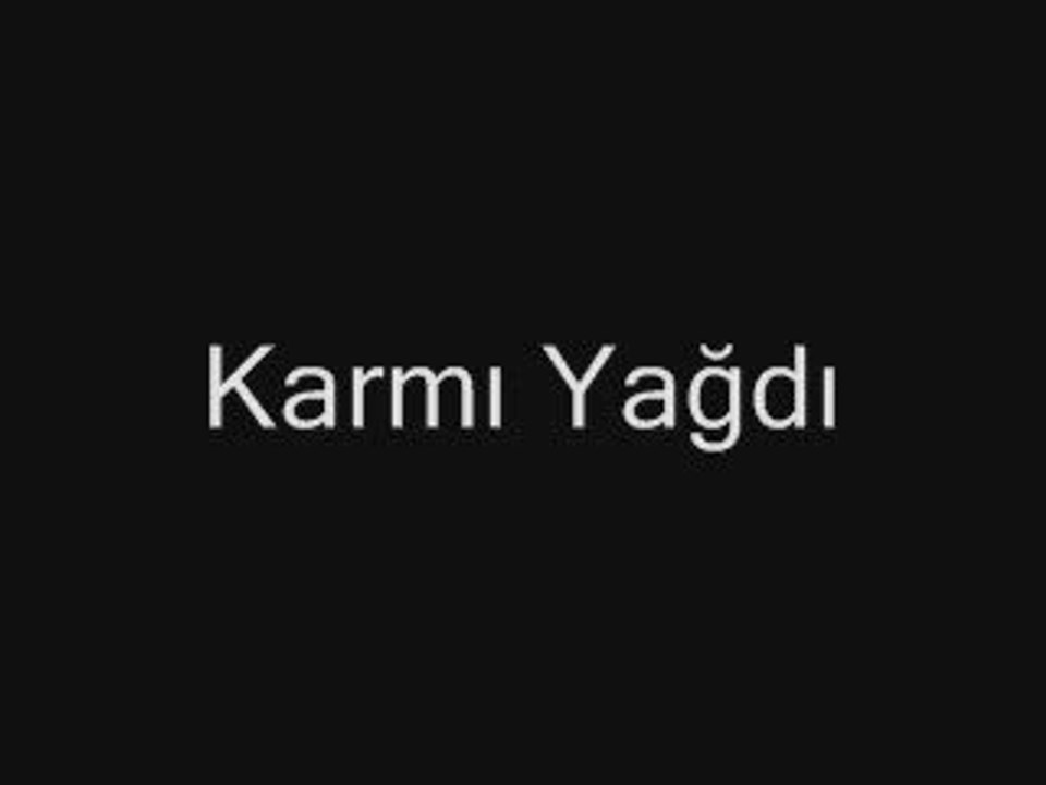 kütahya türküsü - karmı yağdı kütahyanın dağına