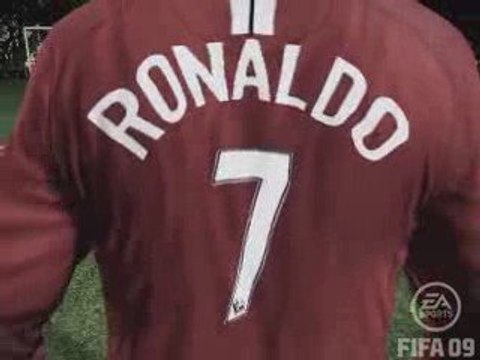FIFA 09 : Coup Franc C.Ronaldo entrée de la surface