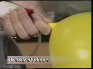 Pressure-Volume Relation ( Kinetic Molecular Theory )