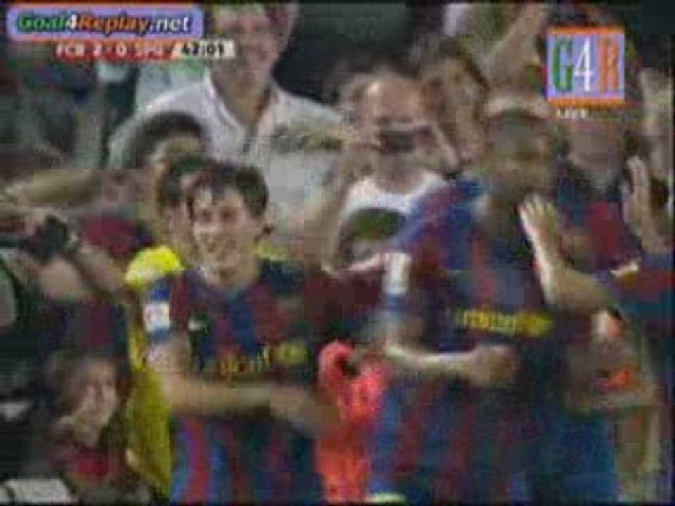 FC BARCELONE 2-0 GIJON KEITA