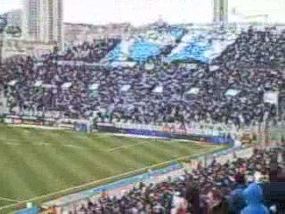 Stade Velodrome en feu....OM face a Le Mans 22/02/09