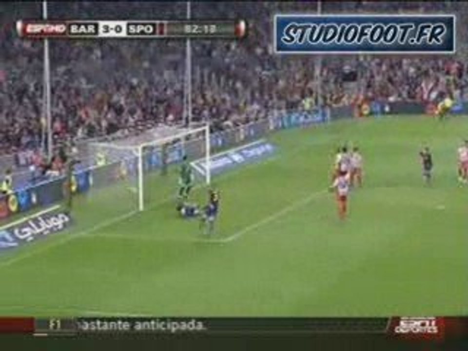 IBRAHIMOVIC 3-0 FC BARCELONE GIJON