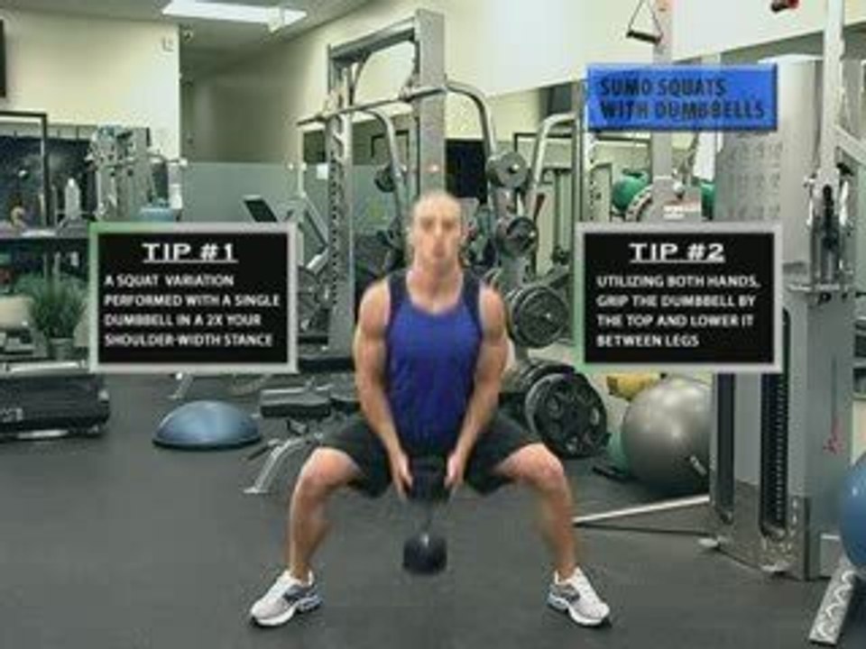 DB Sumo Squat | Sumo Squat | Squat Variations
