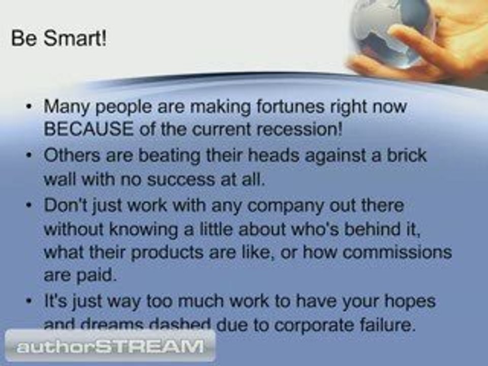 MLM In Today's Economy