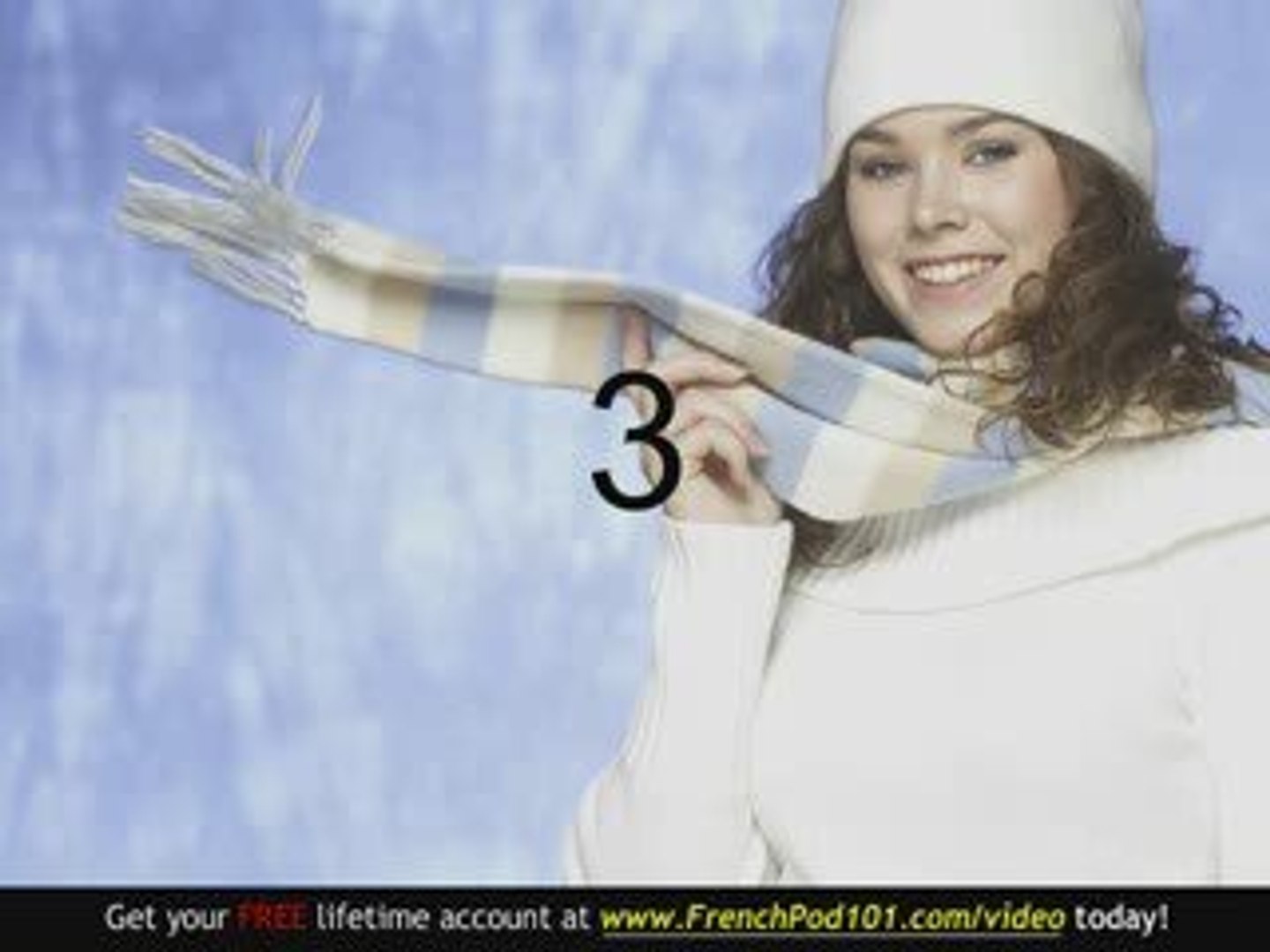 ⁣Learn French - French Winter Vocabulary