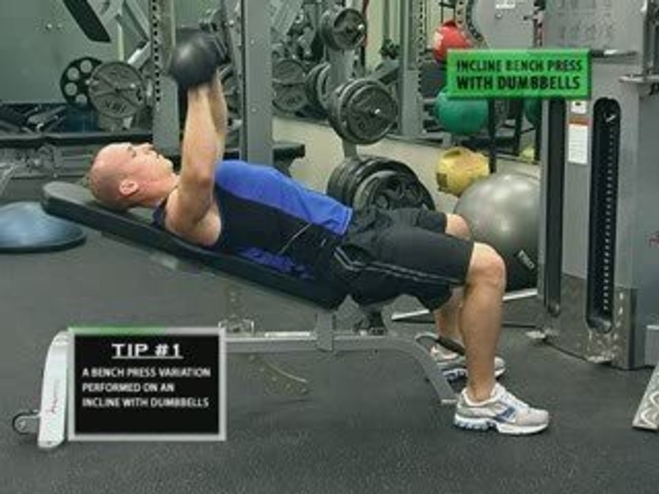 DB Incline Chest Press | Chest Press with Dumbells
