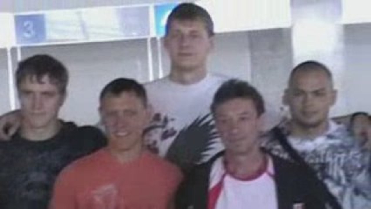 Team Red Devil before a start on M-1 Selection in Makhachkal