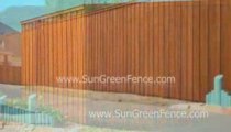 Sungreen Fence Co. Wood Privacy Fence
