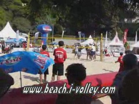 Point gagnant Féminin Championnat de France Beach Volley