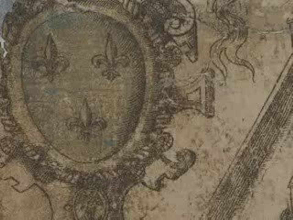 Le plan scénographié de Lyon de 1550