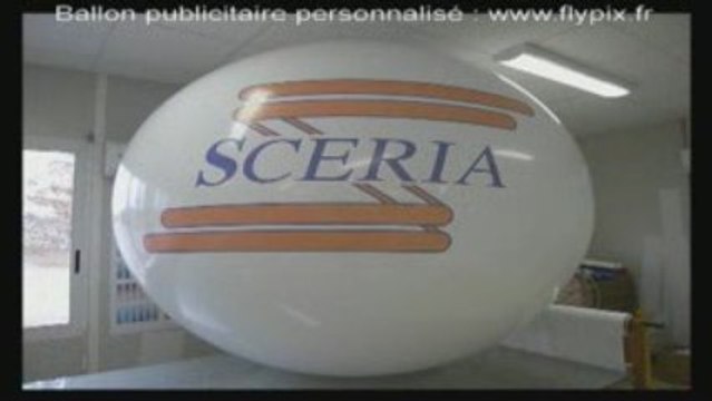 Ballon publicitaire à hélium > FlyPix.fr en Midi Pyrénées