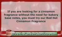 The Candle Makers Store:  Red Hot Cinnamon Fragrance