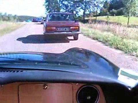 MUVI en caméra embarquée dans une Lotus Europe S2 pour essai