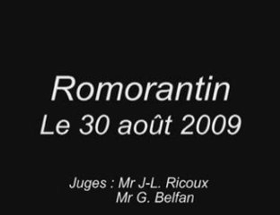 Romorantin le 30 août 2009