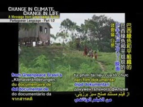 “Changes in Climate, Changes in Lives” - A Message from