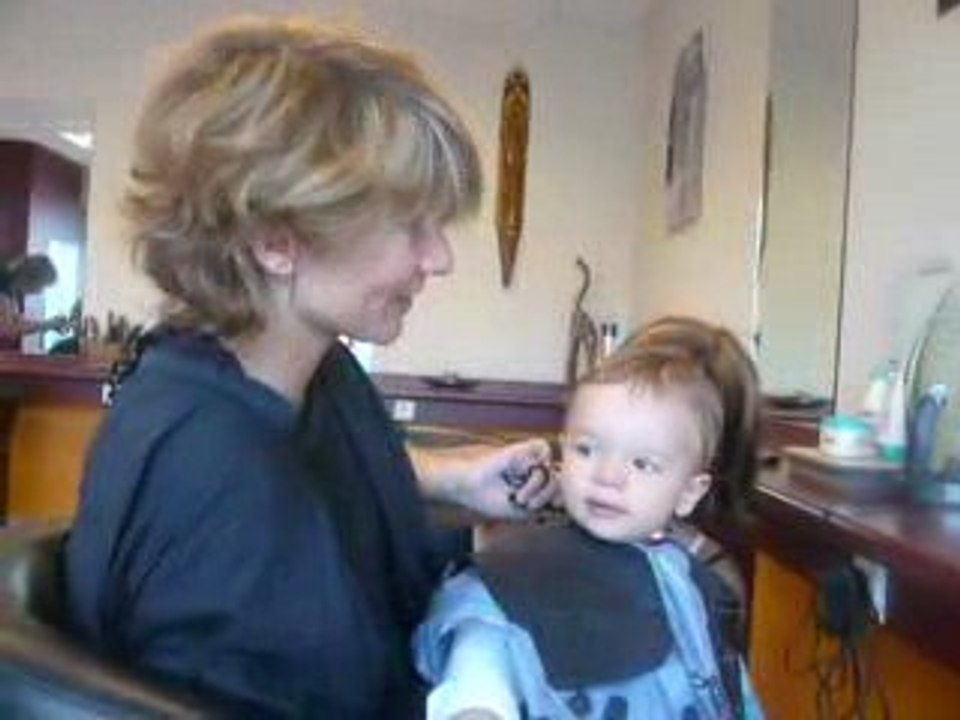 Chez le coiffeur