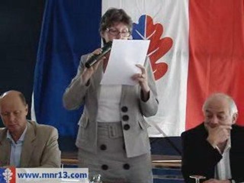 UDT MNR 2009: Annick Martin (Secrétaire générale du MNR) 2/2