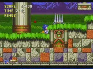 sonic 3 walkthrough 3)Les toupies volantes