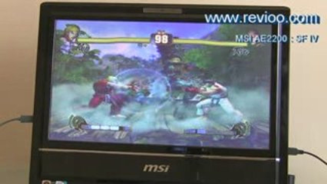 MSI Wind Top AE2200 : Street Fighter IV