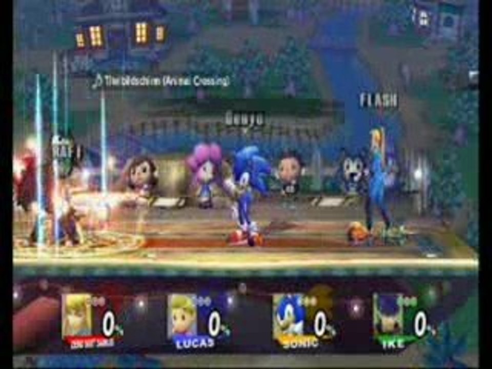 Brawl - digiflash vs. dennis vs. rafi vs. robin