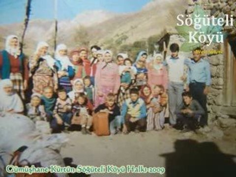 Gümüşhane-Kürtün-Söğüteli Köyü Halkı-2009 Foto Slayt