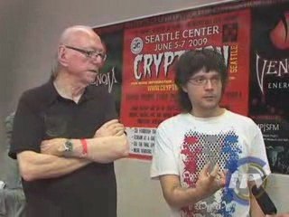 ITV Art interviews William and Jason at Crypticon 2009