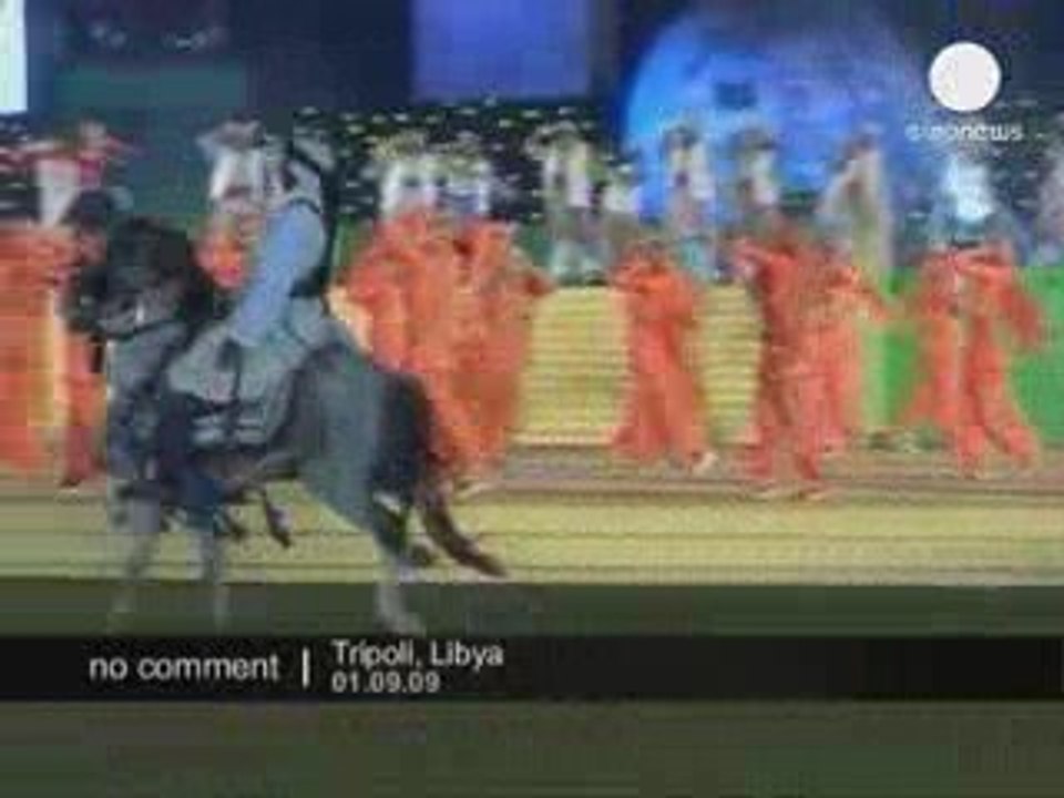 Cérémonies pour les 40 ans au pouvoir de Mouammar Kadhafi