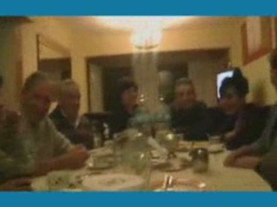 cena  con familia de iatlia