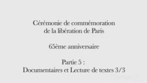 Cérémonie de la Libération de Paris 5/5