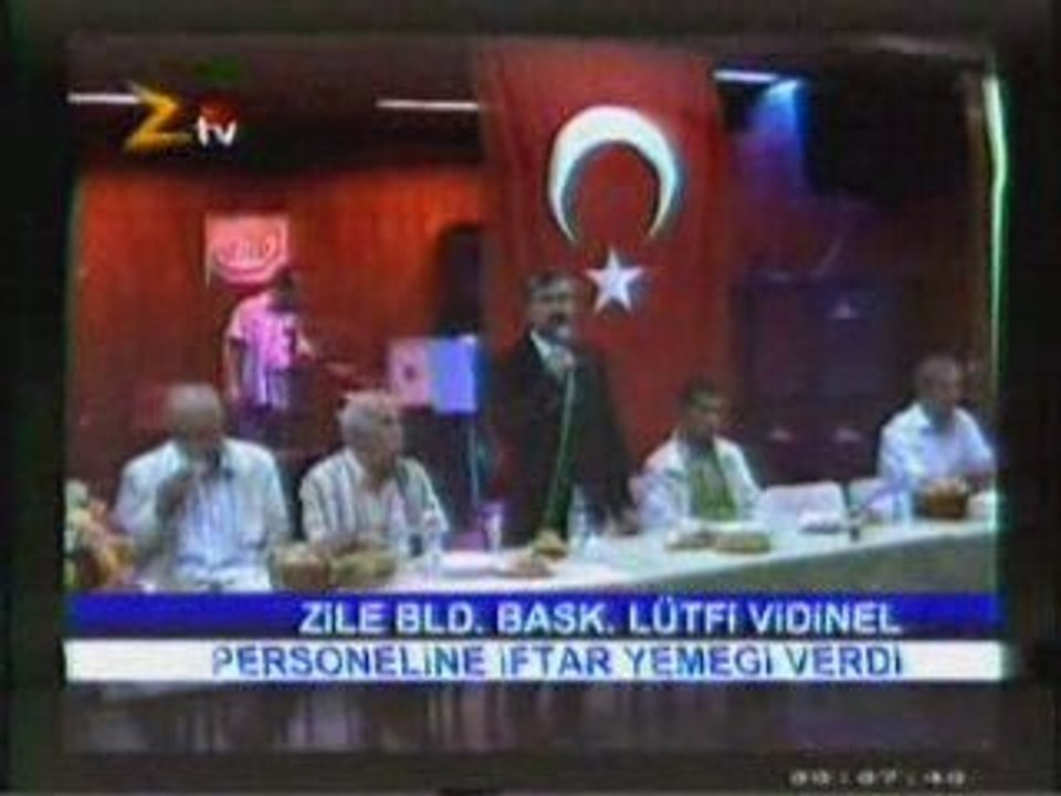 Zile belediyesi personeline iftar yemeği verdi  www.zileweb.