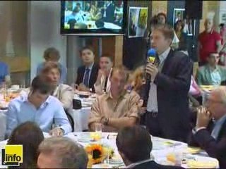 Conférence de presse France Info - 2/9/09