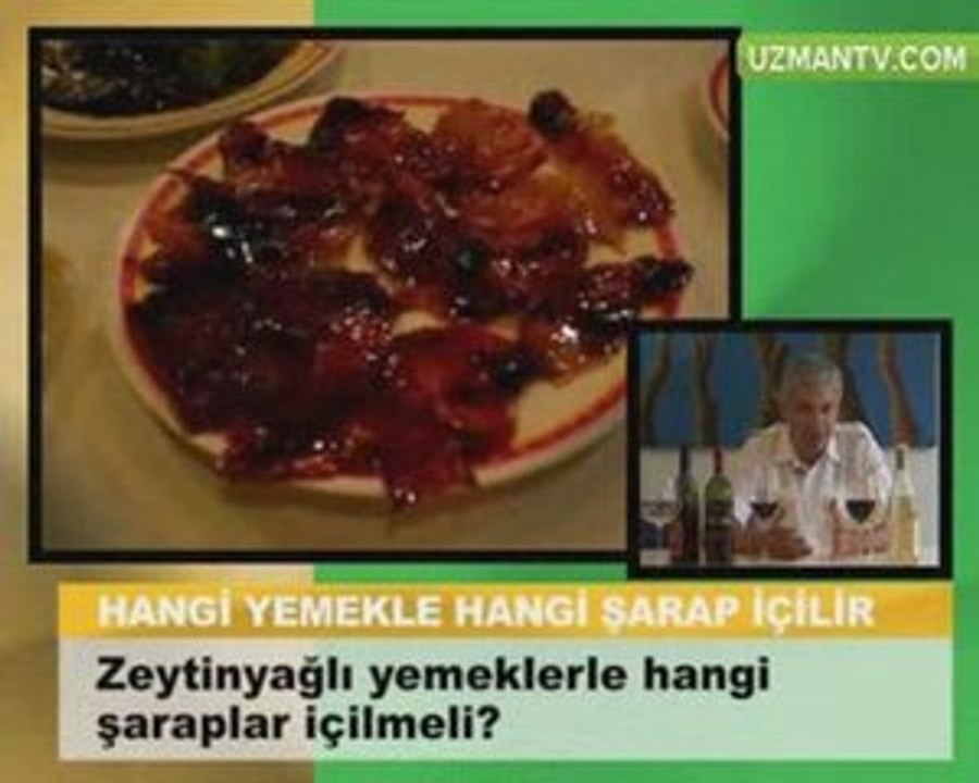 Zeytinyağlı yemeklerle yarı tatlı beyaz şaraplar güzel gider