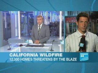 Firefighters make headway after turn in the weather