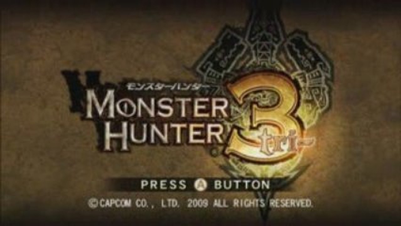 Monster hunter 3 - splitscreen epic arena gameplay