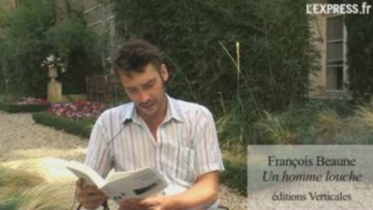 François Beaune lit un extrait d'Un homme louche - Vidéo Dailymotion