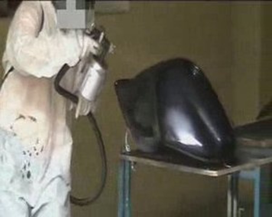 HVLP peinture moto complète