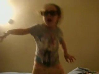 Lil Girl With Some Swag Sing Rockin To Kanye West I Put On!