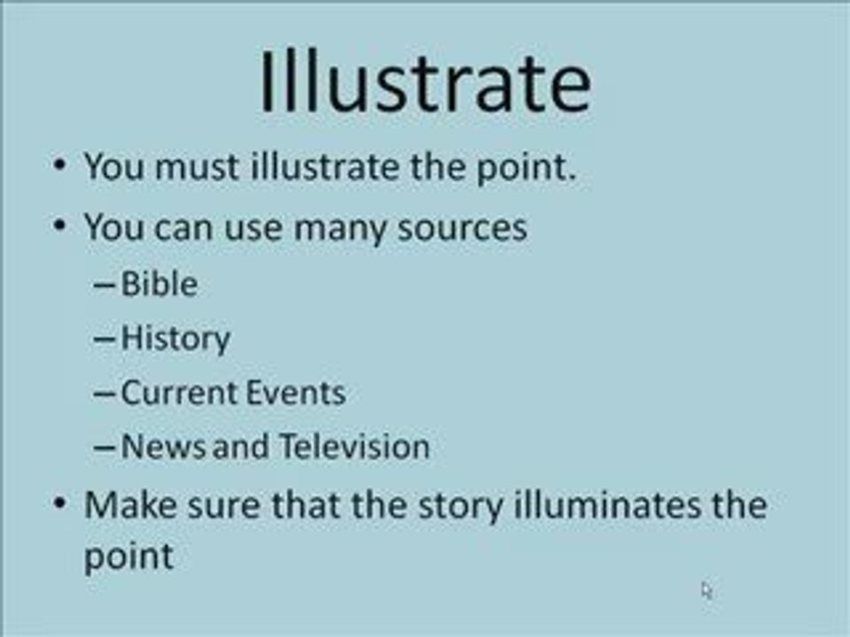 How to Expand a Sermon Outline Into a Sermon