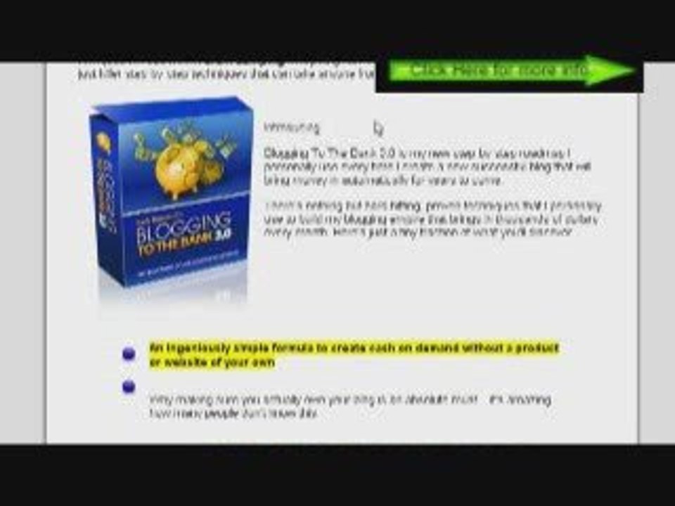 [How to Make Money on the Internet] Blogging to The Bank