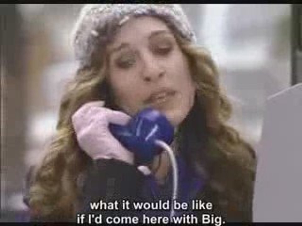 Sad phonecall Carrie gives to Miranda