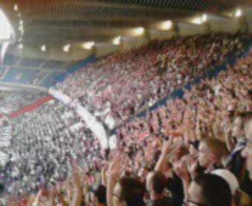 Ambiance Parc des Princes (PSG - Monaco 38ème journée)