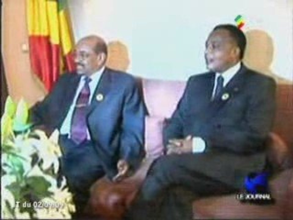 Entretien entre Denis Sassou Nguesso et Omar El Bechir