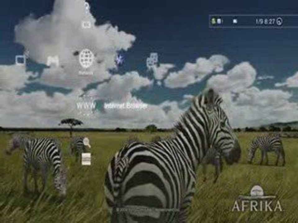 Playstation 3 Firmware 3.0 "Afrika" Dynamic Theme [HD]