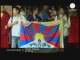 Manifestations pour et contre le Dalai-Lama