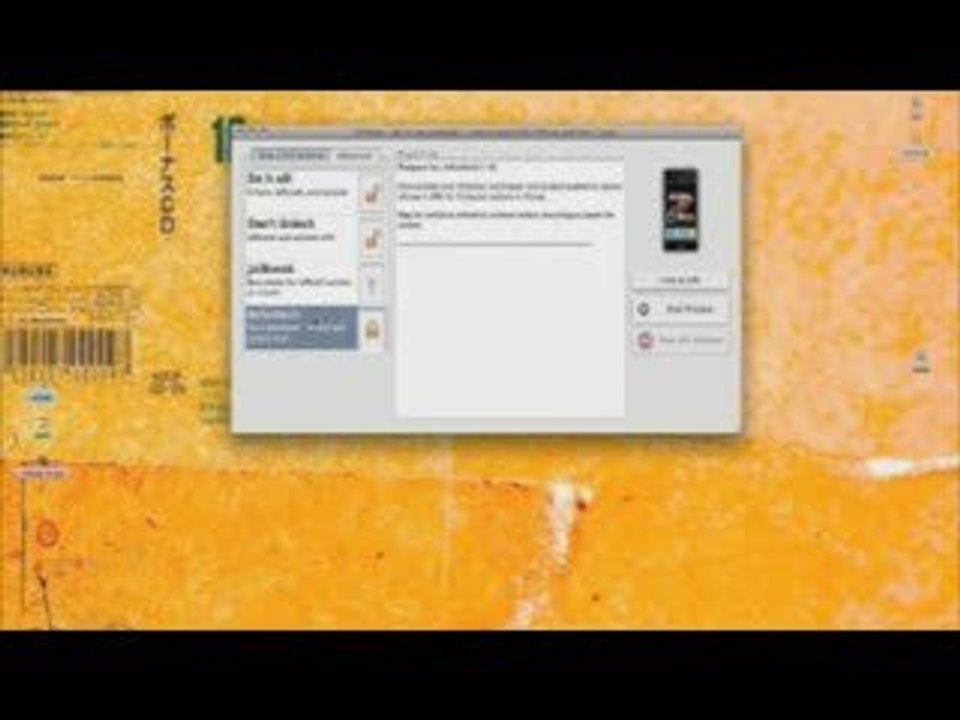 Jailbreak  & Unlock iPhone using Ziphone