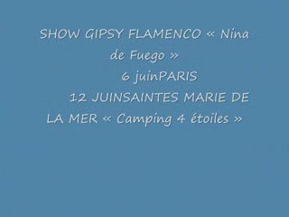 Gipsy flamenco et Nina de Fuego