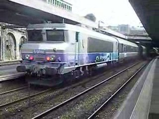 Départ ZGC et CIC R BB15058 à Rouen