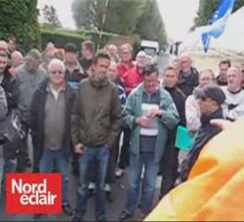 Poursuite de la grève à ADF - Neuville-en-Ferrain