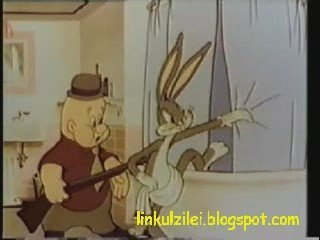 Bugs Bunny shows us his (let's call it) carrot